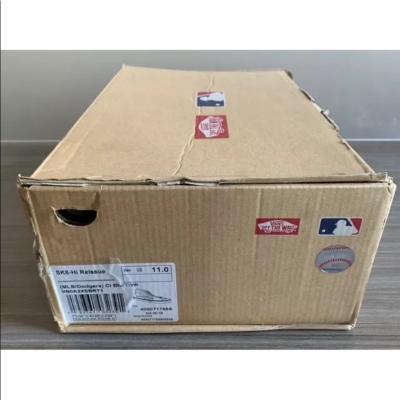 Vans Men’s Sk8-Hi Reissue MLB LA Dodgers - Picture 8 of 8